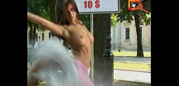 Caméras Cachées Sexy Street tease